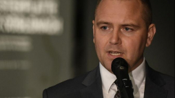 Dyrektor Muzeum II Wojny Światowej w Gdańsku Karol Nawrocki. 2017 r. Fot. PAP/R. Jocher