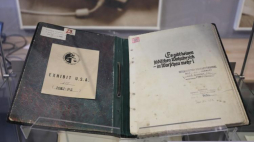 Konferencja prasowa nt. przedsięwzięć dotyczących 75. rocznicy powstania w getcie warszawskim oraz prezentacja raportu Juergena Stroopa. Fot. PAP/P. Supernak