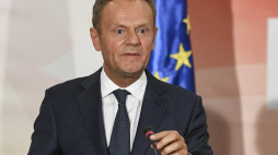 Przewodniczący Rady Europejskiej Donald Tusk. Fot. PAP/EPA