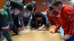 Gra " Escape Room '44". Zespół Szkół Specjalnych nr 105 im. Juliana Tuwima w Poznaniu.
