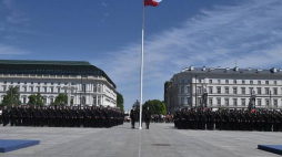 Centralne obchody Dnia Strażaka na placu Marszałka Józefa Piłsudskiego w Warszawie. Fot. PAP/J. Turczyk