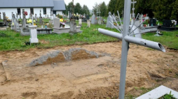 Cmentarz w Hruszowicach. Fot. PAP/D. Delmanowicz