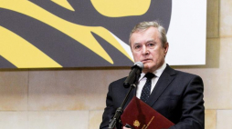 Wicepremier, minister kultury i dziedzictwa narodowego Piotr Gliński podczas gali konkursu Wydarzenie Muzealne Roku Sybilla 2017, 21 bm. w Muzeum Narodowym w Warszawie. Fot. PAP/J. Kamiński