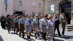 23. Pielgrzymka Związku Harcerstwa Polskiego na Jasna Górę. Fot. PAP/W. Deska