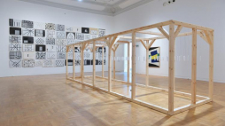 Koji Kamoji. Cisza i wola życia, widok wystawy. Źródło: Zachęta - Narodowa Galeria Sztuki