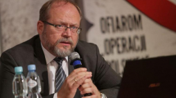 Dyrektor Biura Upamiętniania Walk i Męczeństwa IPN Adam Siwek. Fot. PAP/B. Zborowski