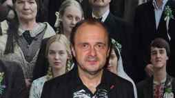 Aktor Arkadiusz Jakubik podczas premiery filmu Wojciecha Smarzowskiego pt. "Wołyń. Fot. PAP/S. Leszczyński