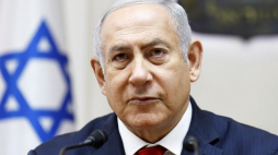 Premier Izraela Benjamin Netanjahu. Fot. PAP/EPA