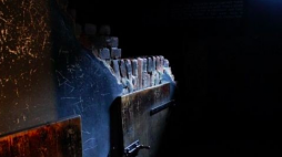 Cele do stania w podziemiach bloku 11. Źródło: Muzeum Auschwitz