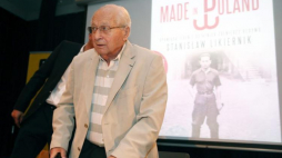 Stanisław Likiernik, podczas promocji książki "Made in Poland". Warszawa, 28.07.2014. Fot. PAP/T. Gzell