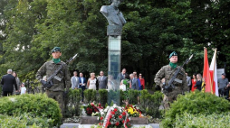 Uroczyste odsłonięcie pomnika Ignacego Jana Paderewskiego we Wrocławiu. Fot. PAP/M. Kulczyński