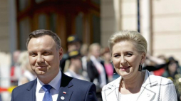 Para prezydencka. Fot. PAP/EPA