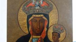 Wizerunek Matki Bożej Częstochowskiej z kościoła w Hecznarowciach. Fot. ks. S. Tracz