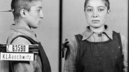 Jedna z nielicznych zachowanych fotografii obozowych więźniarki obozu cygańskiego. Źródło: Muzeum Auschwitz