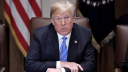 Prezydent USA Donald Trump. Fot. PAP/EPA/Olivier Douliery/POOL