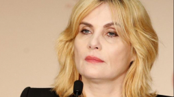Francuska aktorka Emmanuelle Seigner. Fot. PAP/EPA