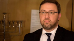 Wiceszef MSZ i przewodniczący zespołu ds. dialogu prawno-historycznego z Izraelem Bartosz Cichocki. Fot. PAP/EPA