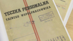 Teczka TW "Bolka". Fot. PAP/J. Turczyk