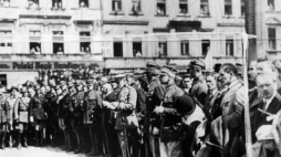 Pobyt marszałka Polski Józefa Piłsudskiego w Katowicach, 1922 r. Źródło: NAC