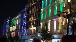 Light Move Festival 2017 w Łodzi. Fot. PAP/G. Michałowski