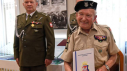 Uczestnik bitwy o Monte Cassino, prof. Wojciech Narębski. Fot. PAP/J. Bednarczyk