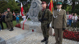 Pomnik Powstańców Warszawskich w Łodzi. Fot. PAP/G. Michałowski