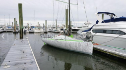 Statek "Witold" z wypisanymi imionami i nazwiskami polskich Sprawiedliwych. Źródło: Righteous Across