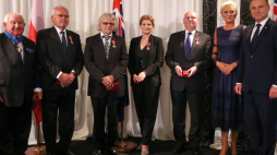 22.08.2018 r. Nowa Zelandia, Auckland. Odznaczenia państwowe dla przedstawicieli Polonii. Źródło: Kancelaria Prezydenta Rzeczypospolitej Polskiej