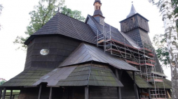 Kościół św. Bartłomieja w Porębie Wielkiej. Źródło: archiwum prywatne ks. Szymona Tracza