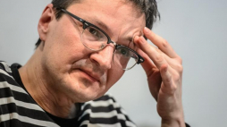 Dziennikarz i pisarz Rafał Księżyk. Fot. PAP/W. Pacewicz