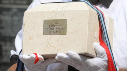 Warszawa, 10.08.2018, Stare Powązki. Uroczystości pogrzebowe gen. Zbigniewa Ścibora-Rylskiego. (mr) Fot. PAP/P. Supernak 