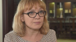 Katarzyna Utracka, zastępca kierownika Pracowni Historycznej Muzeum Powstania Warszawskiego. Fot. PAP/Serwis wideo
