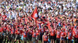 Zlot Związku Harcerstwa Polskiego, Gdańsk, 07.08.2018. Fot. PAP/R. Jocher
