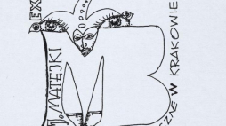 Leszek Frey Witkowski, Ex libris J. Matejki Muzeum Biograficzne w Krakowie, 10,5x7,5 Źródło: www.mnk.pl