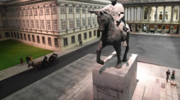 Makieta Pałacu Saskiego w Parku Miniatur Województwa Mazowieckiego w Domu Towarowym Braci Jabłkowskich w Warszawie. Fot. PAP/R. Pietruszka