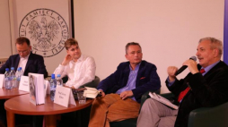 Warszawa, 06 09 2018 r. Dyskusja wokół książki „Rozliczenia z ekipą Gierka 1980–1984” Jakuba Szumskiego w Przystanku Historia Centrum Edukacyjnym IPN im. Janusza Kurtyki. Źródło: IPN