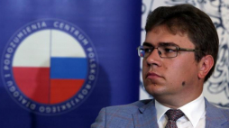 Łukasz Adamski, wicedyrektor Centrum Polsko-Rosyjskiego Dialogu i Porozumienia. Fot. PAP/T. Gzell