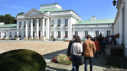 Belweder udostępniony zwiedzającym z okazji 25. Europejskich Dni Dziedzictwa. 2017 r. Fot. PAP/R. Pietruszka