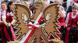 Główne uroczystości Dożynek Jasnogórskich i Ogólnopolskiej Pielgrzymki Rolników na Jasnej Górze. 02.09.2018. Fot. PAP/W. Deska