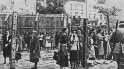 Getto lwowskie. 1942 r. Źródło: Wikimedia Commons