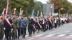 XVIII Międzynarodowy Marsz Pamięci Zesłańców Sybiru na ulicach Białegostoku. Fot. PAP/A. Reszko