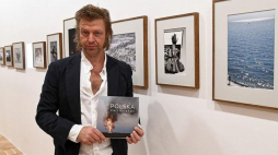 Piotr Uklański podczas otwarcia wystawy "Polska. Piotr Uklański" w Muzeum Narodowym w Krakowie. 06.09.2018. Fot. PAP/J. Bednarczyk
