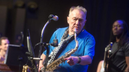 Warsztaty jazzowe z Michałem Urbaniakiem podczas 11. edycji Urbanator Days. Łódź, 11.09.2017.  Fot. PAP/G. Michałowski