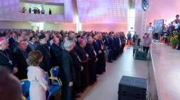Obrady plenarne XI Zjazdu Gnieźnieńskiego "Europa ludzi wolnych. Inspirująca moc chrześcijaństwa". Gniezno, 21.09.2018. Fot. PAP/J. Kaczmarczyk