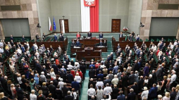 Sesja inauguracyjna V Światowego Zjazdu Polonii i Polaków z Zagranicy w gmachu Sejmu RP. Fot. PAP/J. Turczyk