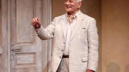 Andrzej Seweryn podczas próby medialnej spektaklu „Deprawator” w reżyserii Macieja Wojtyszki na Scenie Kameralnej Teatru Polskiego. Warszawa, 26.09.2018. Fot. PAP/R. Guz 
