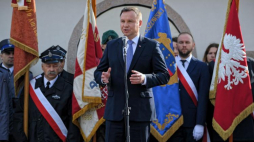 Prezydent RP Andrzej Duda podczas obchodów 100. Rocznicy Odzyskania przez Polskę Niepodległości w Kolbuszowej.  Fot. PAP/D. Delmanowicz