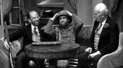 Kompozytor Jerzy Wasowski, aktor Wiesław Michnikowski, poeta, autor piosenek Jeremi Przybora w „Kabarecie Starszych Panów”. Warszawa 1978-12-19. PAP/E. Radoch