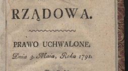 Konstytucja 3 maja. Źródło: Wikimedia Commons