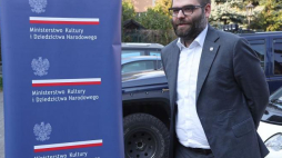 Wiceminister kultury Paweł Lewandowski. Fot. PAP/R. Zawistowski